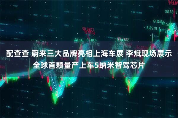 配查查 蔚来三大品牌亮相上海车展 李斌现场展示全球首颗量产上车5纳米智驾芯片
